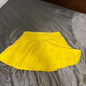 Vibrant Yellow Women's Skirt